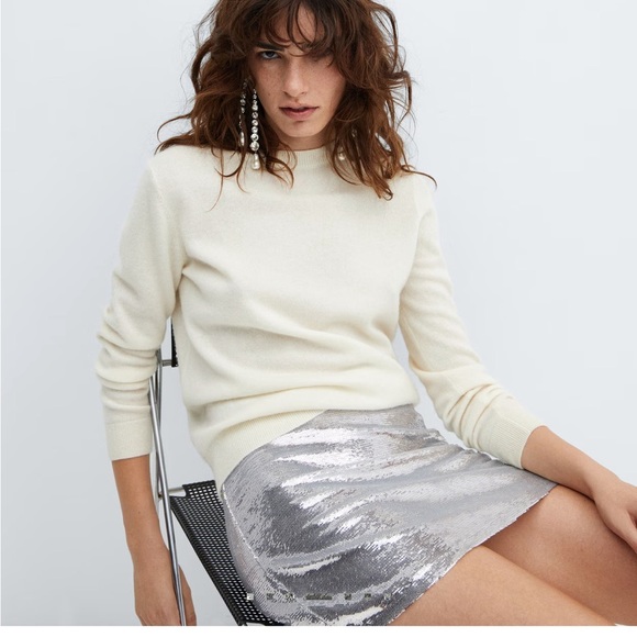 Sequin miniskirt - Picture 4 of 7